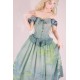 Cyans Qing Monet's Water Lilies Corset Top II Skirts and Sets(4 Colours/Full Payment Without Shipping)